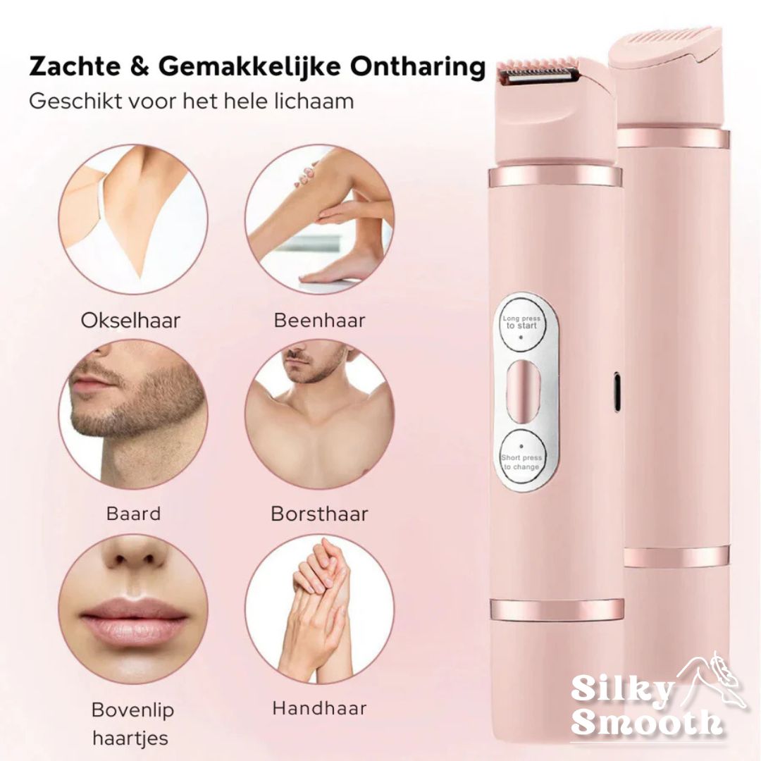 Silky Smooth | Scheren zonder irritatie of wondjes