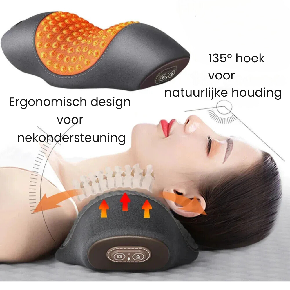 Warmte Massagekussen: Ultieme ontspanning, pijnverlichting gegarandeerd.