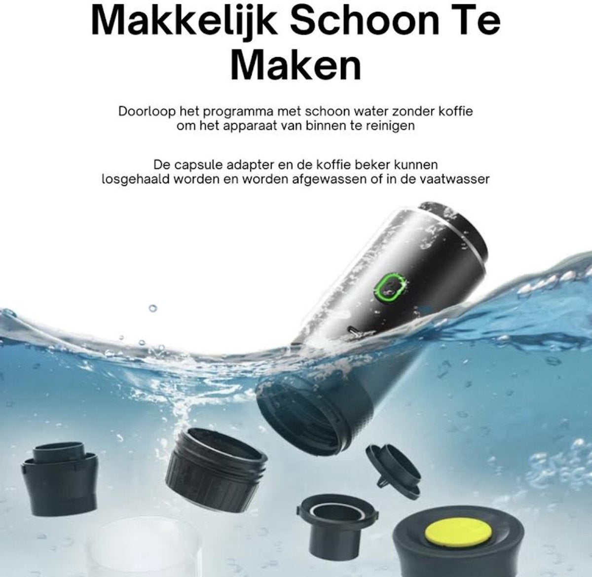 Koffigo™ 3-in-1 Draagbare Espressomachine