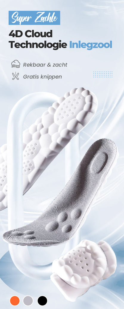 ORTHOSUPPORT® Cloudy Inlegzolen – Verlicht pijn. Herstel je stappen.