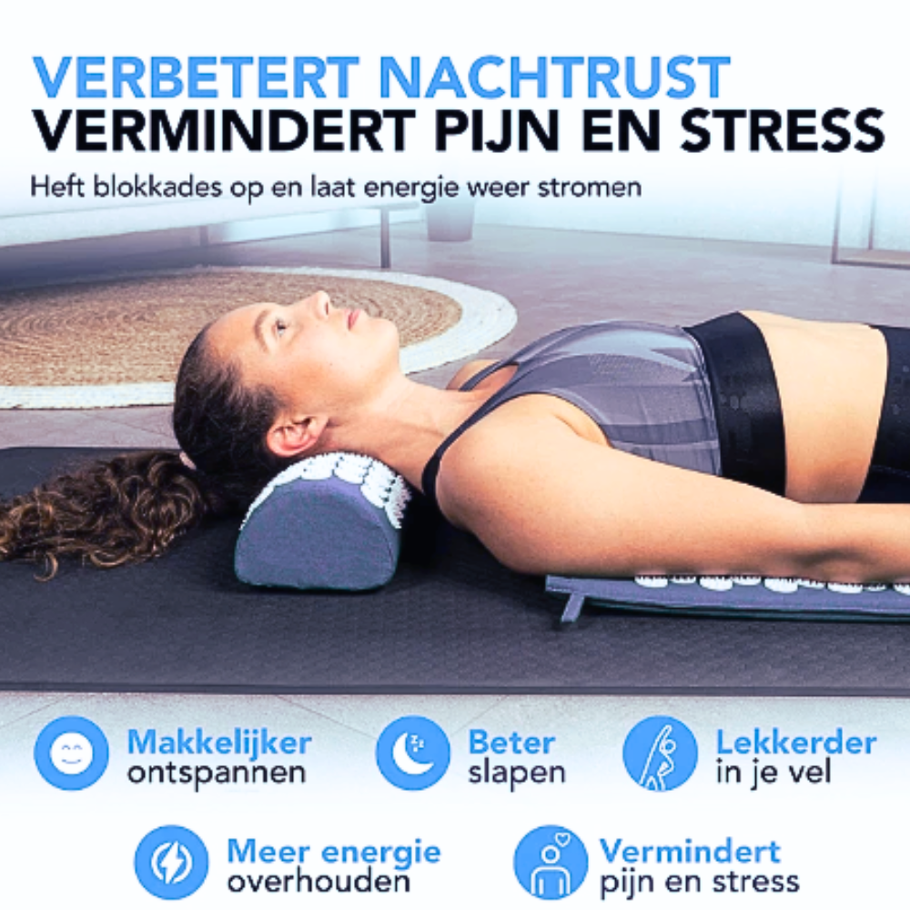 Zenn Spijkermat, nooit meer last van stress en spierpijn!