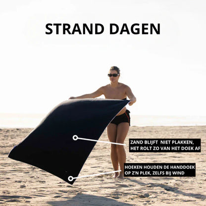Privashield™ – De handdoek die wél blijft zitten