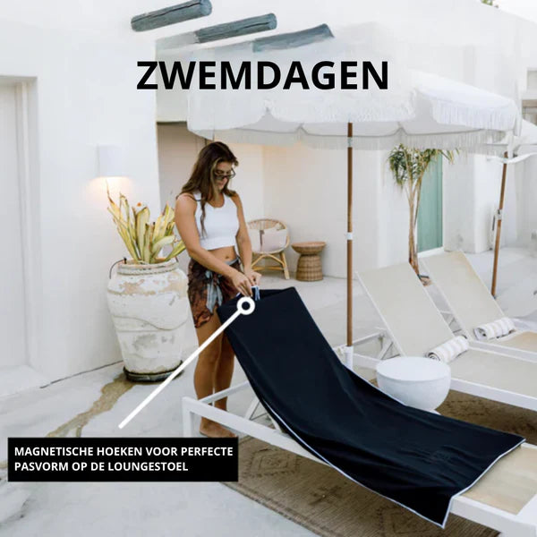 Privashield™ – De handdoek die wél blijft zitten