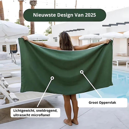 Privashield™ – De handdoek die wél blijft zitten