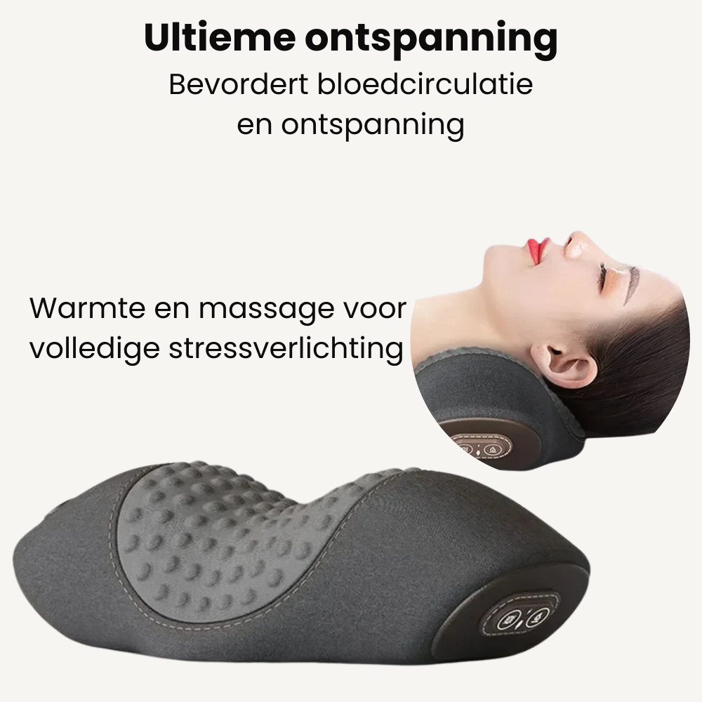 Warmte Massagekussen: Ultieme ontspanning, pijnverlichting gegarandeerd.