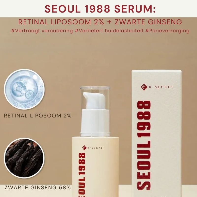 Seoul 1988 Serum™ – Luxe anti-aging met Retinal & Ginseng