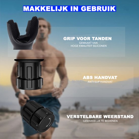 OXYFIT™ Ademhalingstrainer – Cardio Edition