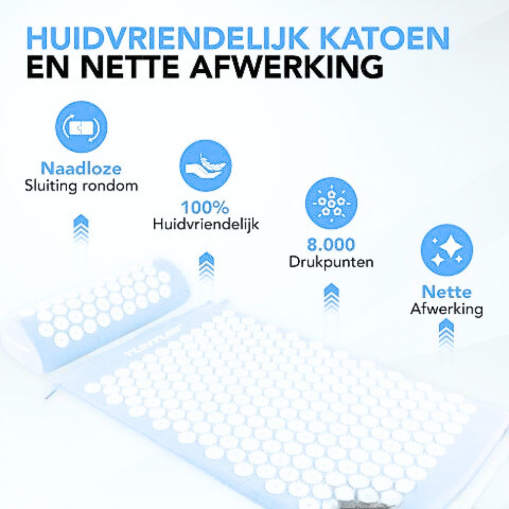 Zenn Spijkermat, nooit meer last van stress en spierpijn!