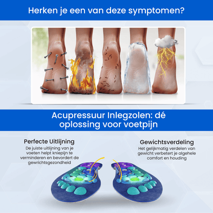AzuraSole – Magnetische Acupressuur Inlegzolen