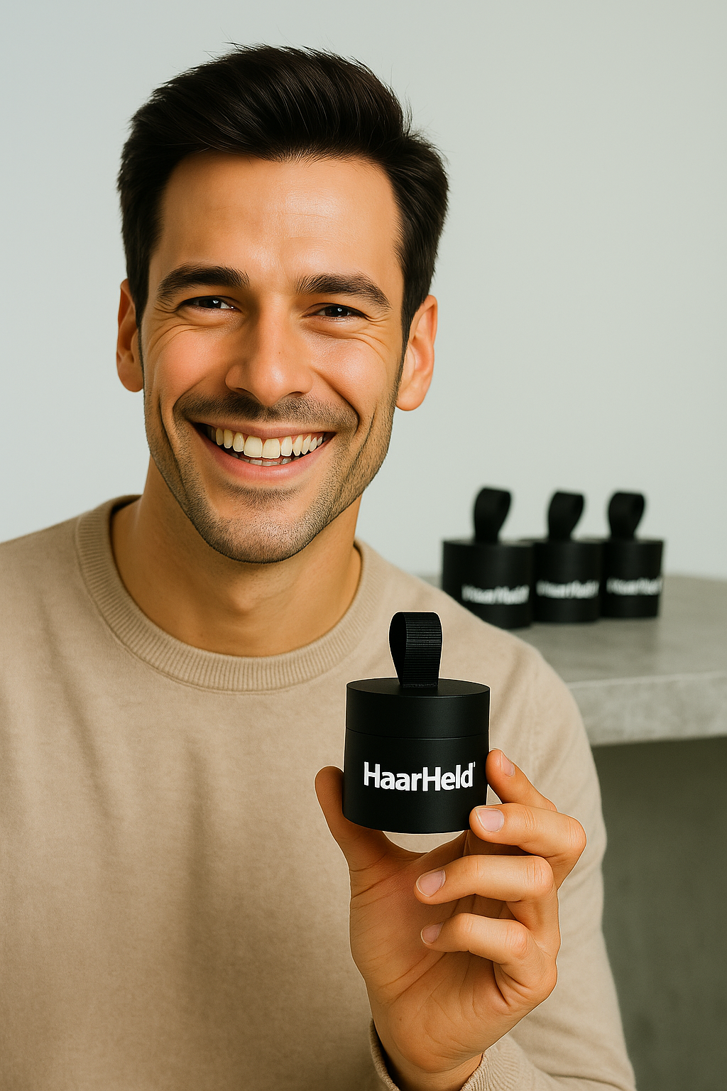 HaarHeld™ – Voor mannen die niet kiezen voor kaal, maar voor controle.