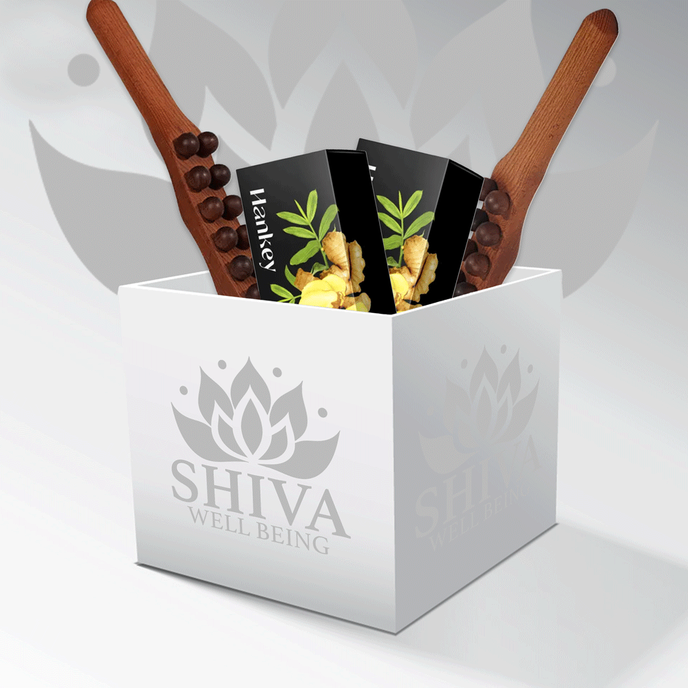 Shiva™ Gua Sha Wooden Therapy Staaf