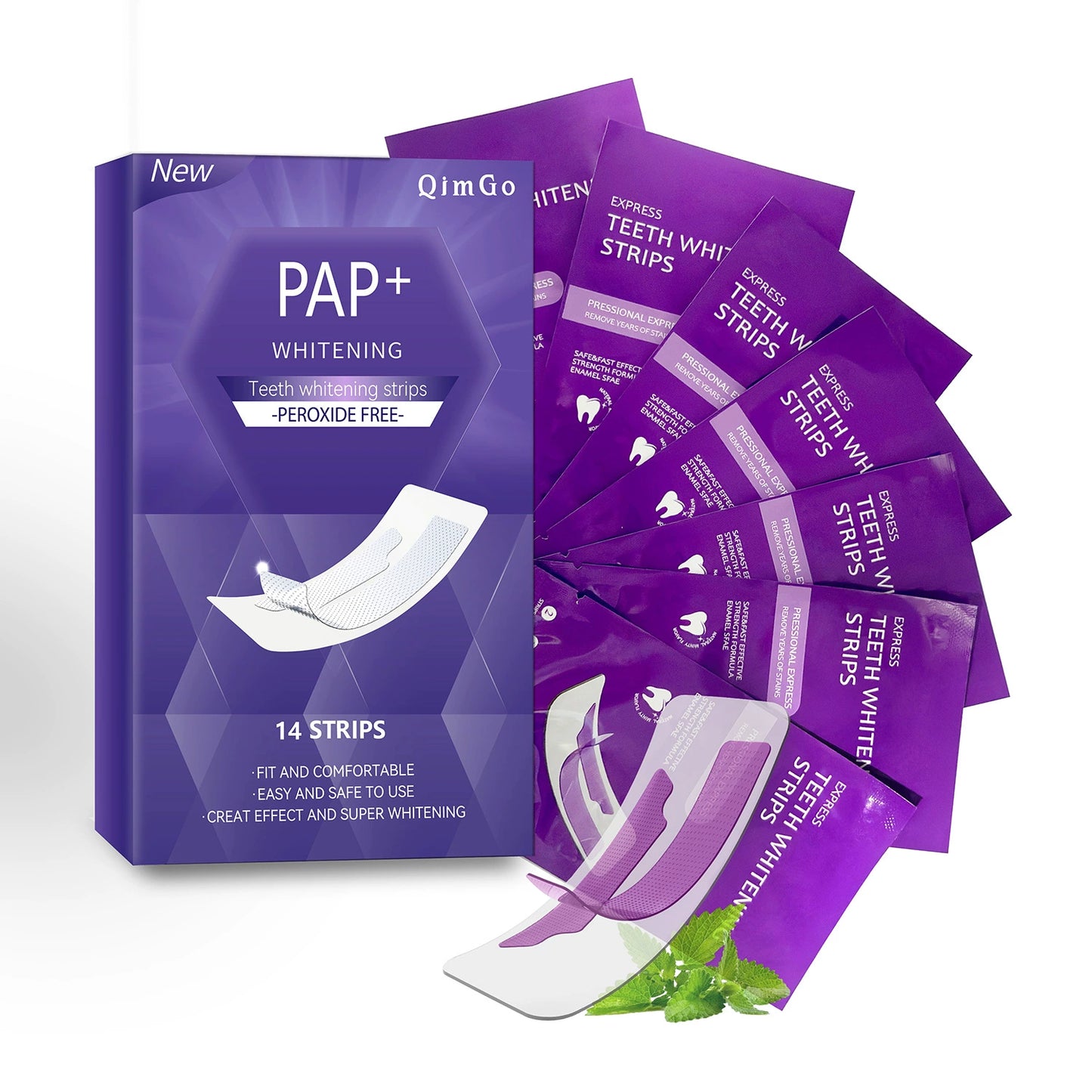 SmileBright™ Violet Strips – Direct zichtbaar wittere tanden, zonder peroxide!