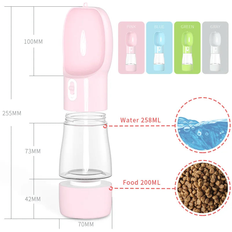 Yeneva 2-in-1 Voer- en Drinkfles