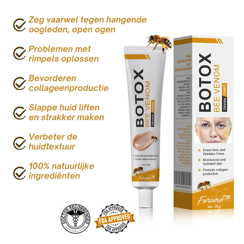 Anti-Wrinkle™ | Botox Rimpelverwijdering Crème | 1+1 gratis